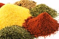Close Up of an Assortment of Spices