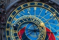 Astronomical Clock Close Up, Prague Royalty Free Stock Photo