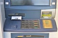 Atm bank machine used for withdraw cash, pay services and other financial operations.