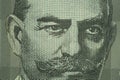 Close up on Australian dollar banknotes. Portrait of JOHN MONASH on 100AUD Banknotes. Shooting by 1:1 Macro lense. I Royalty Free Stock Photo