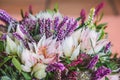 Close up of a autumn, wedding bouquet Royalty Free Stock Photo