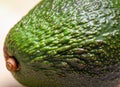 Close up avocado fruit