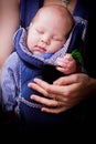 Close-up of a baby boy sleeping