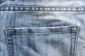 Close up Back Bag Jeans abstract background Royalty Free Stock Photo