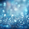 blue glitter sparkle bokeh glittered background