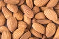 Close up of a background almond