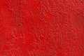 Close up background rough texture of abstract surface painted red Royalty Free Stock Photo