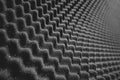 Close up, Background of studio sound acoustical foam. photo inside. Royalty Free Stock Photo