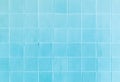 Background and texture of stretch marks cracked on blue glazed tile Royalty Free Stock Photo