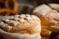 Close-up of baked sweet foods Royalty Free Stock Photo