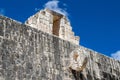 A close up of the Ball Court Goal of Chichen Itza in Mexico. Royalty Free Stock Photo