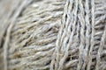 Close up of a ball of string texture Royalty Free Stock Photo