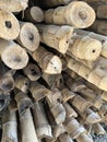 close up bamboo texture background Royalty Free Stock Photo