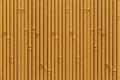 Bamboo wall or Bamboo fence texture. Old brown tone