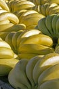 Close-up of banana bunch Royalty Free Stock Photo