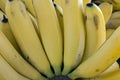 Close-up of banana bunch Royalty Free Stock Photo