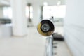 Barbell in a Gym Close Up Royalty Free Stock Photo