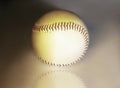 Close up.Baseball ball .photo with copy space Royalty Free Stock Photo