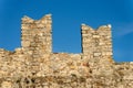 Battlements of the San Giorgio Castle - La Spezia Liguria Italy