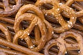 Close up of bavarian pretzel for appetizer