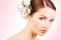 Close up of a beautiful bride Royalty Free Stock Photo