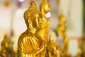 Close up BeautifulÃ¢â¬â¹ golden buddha. Royalty Free Stock Photo