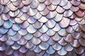 Iridescent Mother of Pearl Mosaic Texture, AI Generated