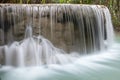 Close up of beautiful waterfall Royalty Free Stock Photo