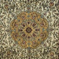 An intricate carpet design