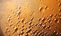 Close up of beer in frosty glass. Creating using generative AI tools