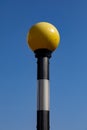 Close up of belisha beacon Widnes April 2019