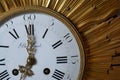 Close up of Berthoud vintage clock