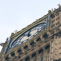 Close up of Big Ben C London Royalty Free Stock Photo