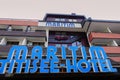 Sign on facade of the Maritim Titisee Hotel in the Black Forest, Germany