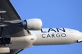 Close up of a Big cargo plane