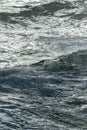 Close up of big Wave in the arctic ocean Royalty Free Stock Photo