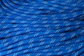 Close up of bight of dynamic rope Royalty Free Stock Photo