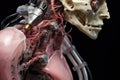 close-up of biohybrid robots artificial muscles