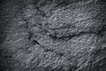 Black or dark grey stone texture with nature patterns on background Royalty Free Stock Photo