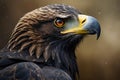 A close up of a black eagle Royalty Free Stock Photo