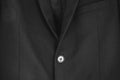 Close up black formal suit