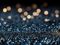 A close up of a black and gold glittery background Royalty Free Stock Photo