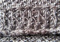 Close-up of black grey texture fabric cloth textile background Royalty Free Stock Photo