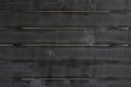 Close up of black old wood wall texture Royalty Free Stock Photo