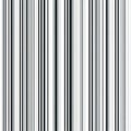 Close-Up of Black and White Barcode Stripes in Vertical Pattern. Royalty Free Stock Photo