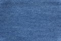 Close up blue jean texture