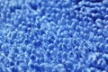 close up blue textile textured background Royalty Free Stock Photo