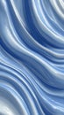 Blue Wavy Liquid Surface with Shine Royalty Free Stock Photo