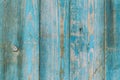 Close-up. Blue wooden background.