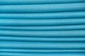 Close up blue yoga mat texture and background Royalty Free Stock Photo